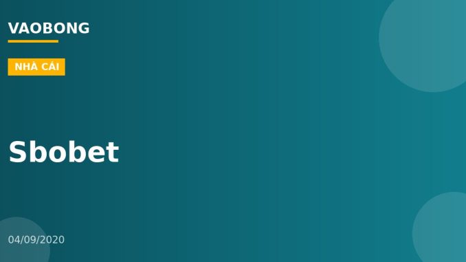 Sbobet