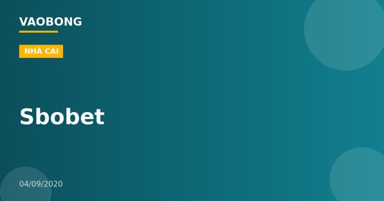 Sbobet